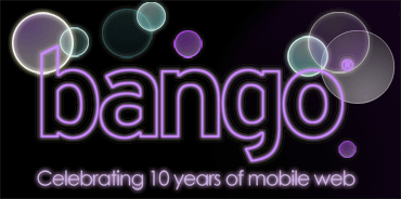Bango 10 years logo